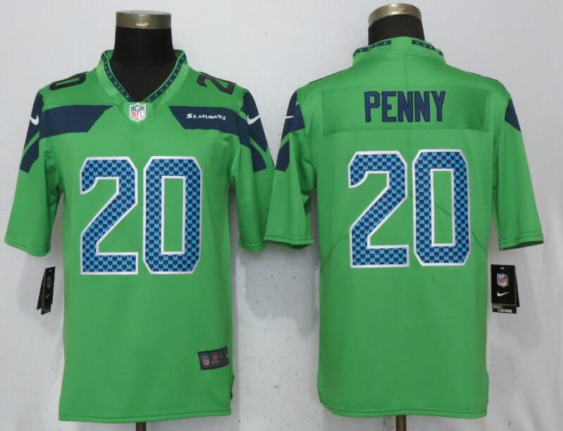 Men Seattle Seahawks #20 Penny Green Nike Vapor Untouchable Limited Player NFL Jerseys->pittsburgh steelers->NFL Jersey